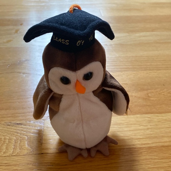 Vintage 1998 Ty Beanie Baby named Wise - Picture 2 of 10